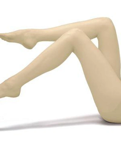 Shop Donna Karan Control Top Nylons In A01 Nude