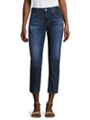 AG Ex-Boyfriend Slim Roll-Up Cropped Jeans