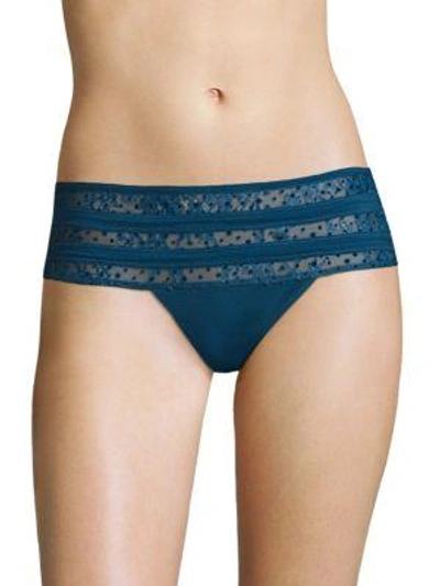 Shop Addiction Nouvelle Lingerie Mesh Lace Shorty In Blue