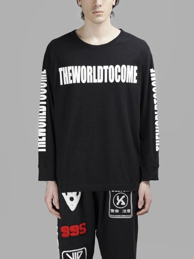 Ktz Men's Black "the World To Come" T-shirt