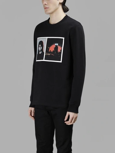 Shop Givenchy Men's Black Printed Sweatshirt