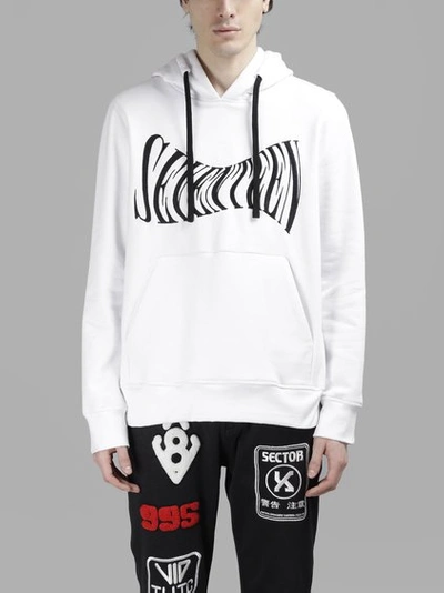 Shop Ktz Men's White Liquify Seventeen Hoodie