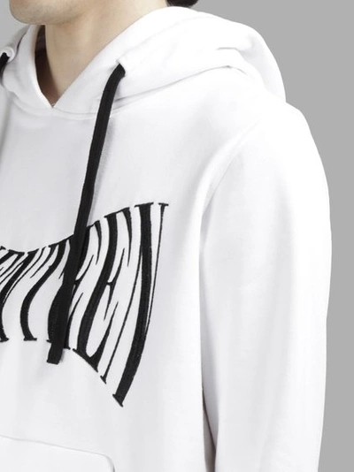 Shop Ktz Men's White Liquify Seventeen Hoodie