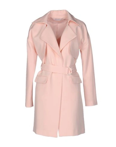 Finders Keepers Belted Coats In Pink