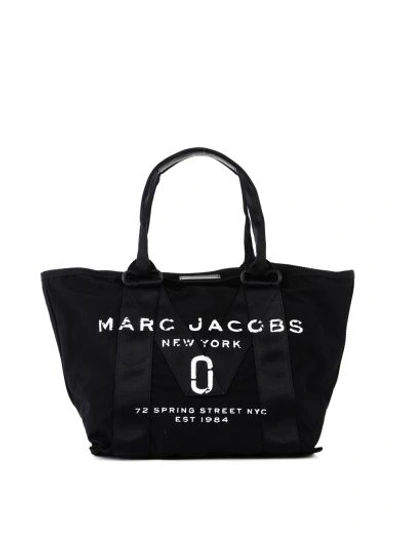 Marc Jacobs Denim Bag In Black