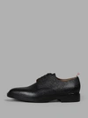 THOM BROWNE THOM BROWNE MEN'S BLACK DERBY BOOT