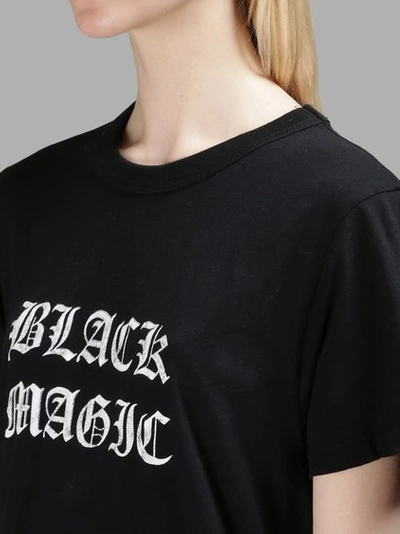 Shop Amiri Women's Black Magic T-shirt