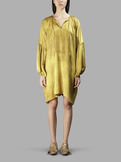 Uma Wang Women's Yellow Long Blouse