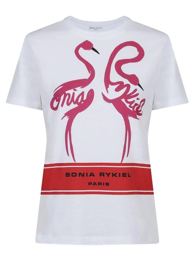 Shop Sonia Rykiel The Webster X Lane Crawford Flamingo T-shirt