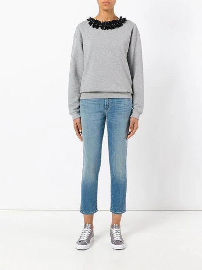 Shop J Brand Cropped Straight Leg Jeans In Adventure