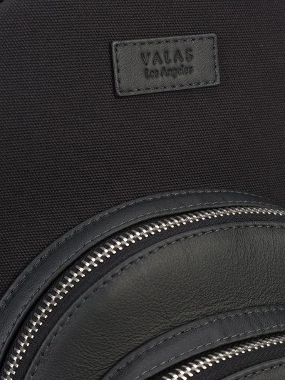 Shop Valas Micro Rockefeller Backpack In Black