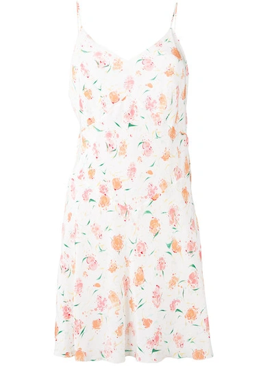 Lemaire Floral-print Slip Dress