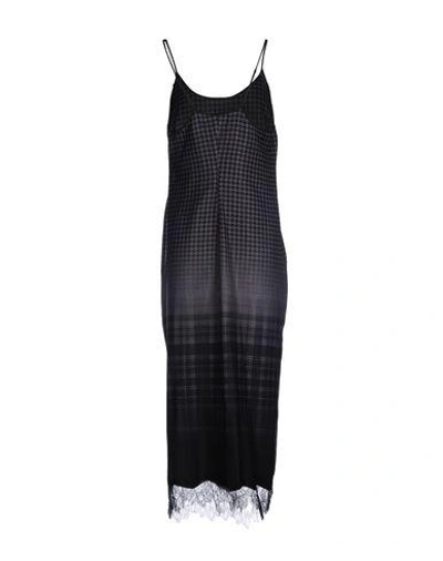 Shop Clover Canyon Long Dresses In Steel Grey