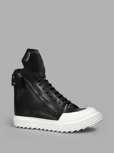 Shop Artselab Men's Black And White High Top Sneaker