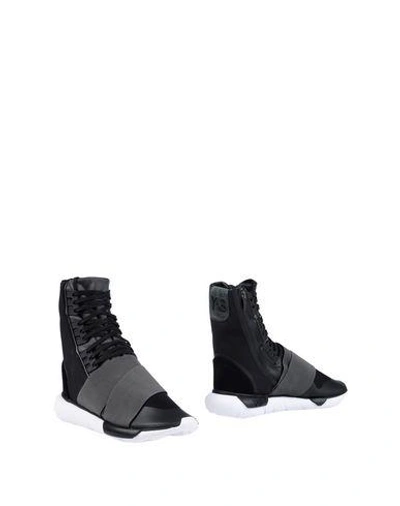 Y-3 Ankle Boots In Black