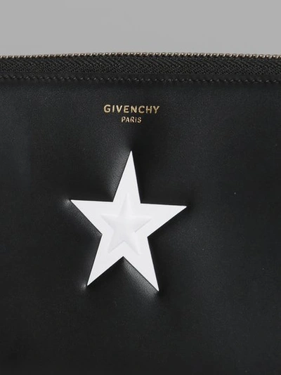 Shop Givenchy Black Star Continental Wallet