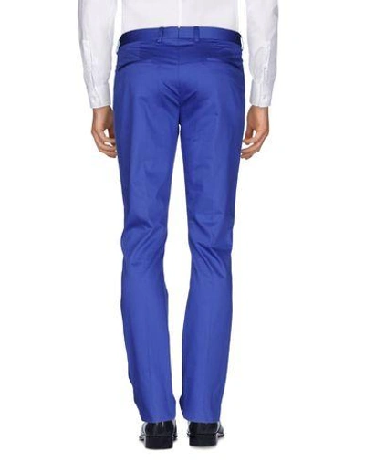 Shop Ps By Paul Smith Casual Pants In Bright Blue