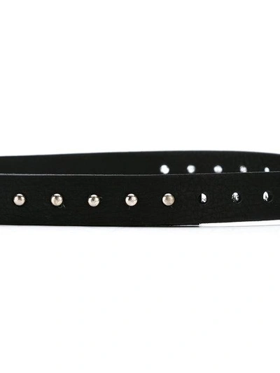 Shop À La Garçonne Leather Belt - Black