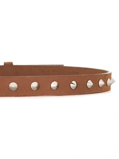 Shop À La Garçonne Leather Belt In Brown