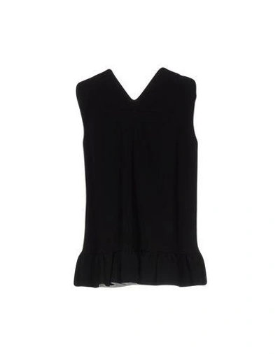 Shop Marni Top In Black