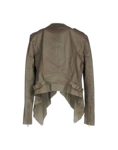 Shop Muubaa Jackets In Dove Grey