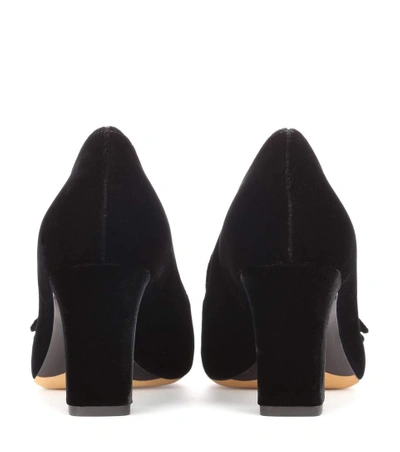 Shop Tabitha Simmons Exclusive To Mytheresa.com - Maxwell Velvet Pumps In Black