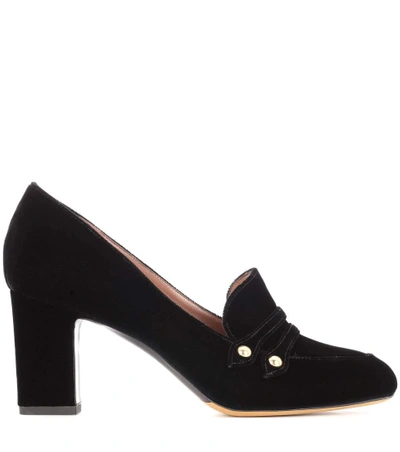 Shop Tabitha Simmons Exclusive To Mytheresa.com - Maxwell Velvet Pumps In Black