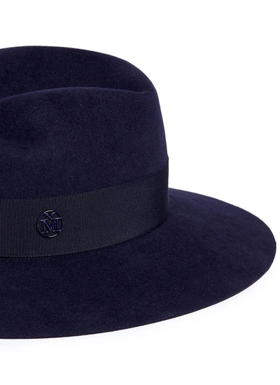 Shop Maison Michel 'virginie Timeless' Rabbit Furfelt Fedora Hat