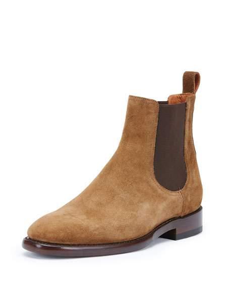 frye seth leather chelsea boot
