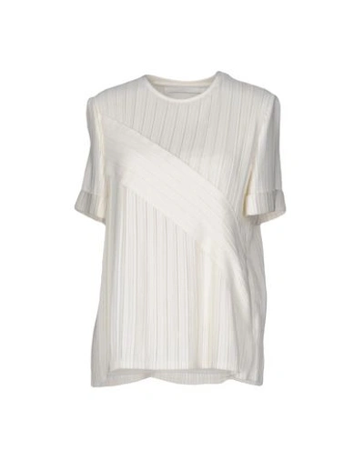 Victoria Victoria Beckham Blouses In Ivory