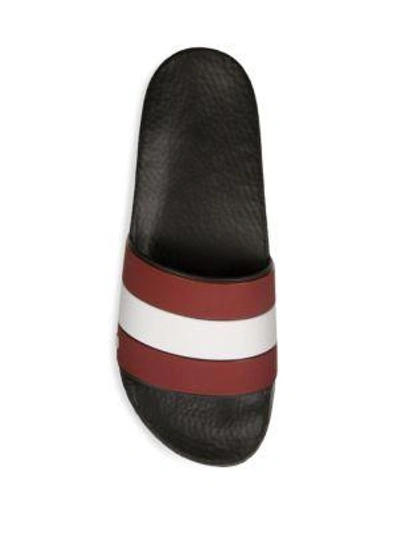 Shop Bally Sleter Slides In Black-multi