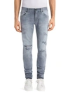 DOLCE & GABBANA Ripped Slim-Fit Jeans