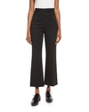 MARC JACOBS CREASED CROPPED TROUSERS, BLACK