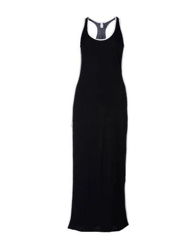 Shop Bobi Long Dress In Black