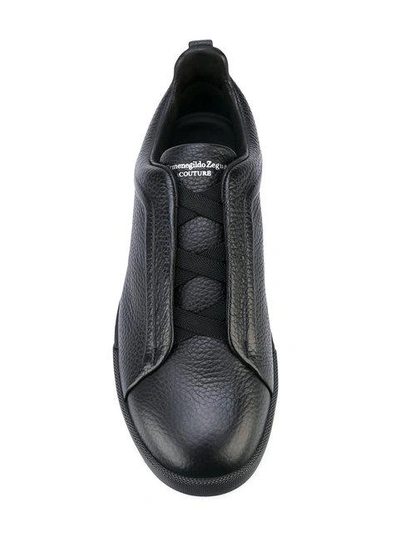 Shop Ermenegildo Zegna Lace-up Sneakers