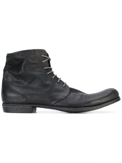 Shop A Diciannoveventitre Lace-up Boots - Black