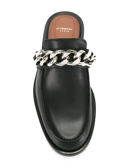 Shop Givenchy Chain Strap Mules