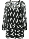 RACHEL ZOE printed dress,DRYCLEANONLY