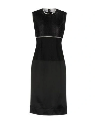 Dkny Knee-length Dress In Black