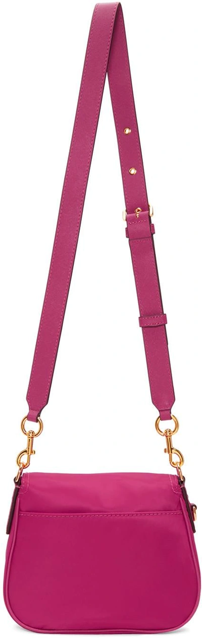 Shop Marc Jacobs Pink Small Trooper Nomad Bag
