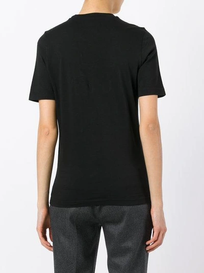 Shop Dsquared2 Icon Embroidered T In Black