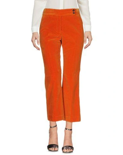 Ps By Paul Smith Casual Pants In Orange