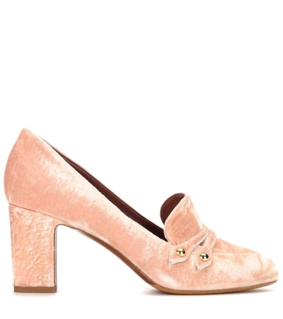 Shop Tabitha Simmons Exclusive To Mytheresa.com - Maxwell Velvet Pumps In Pink