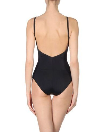 Shop Jason Wu One-piece Swimsuits In Black