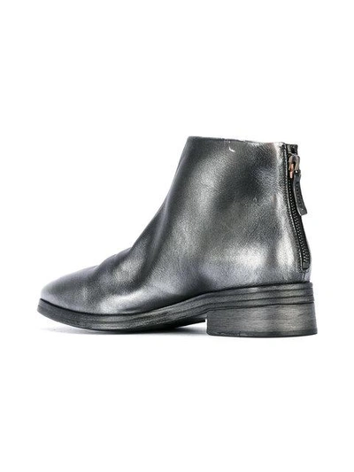 Shop Marsèll Pointed Toe Ankle Boots In Grey