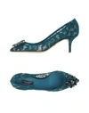 Dolce & Gabbana Pumps In Deep Jade