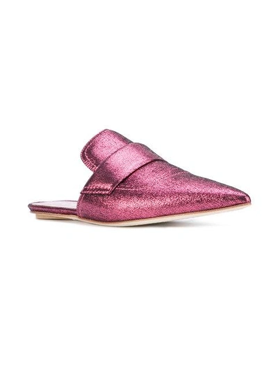 Shop Marni Rising Sabot Sipper Mules In Pink