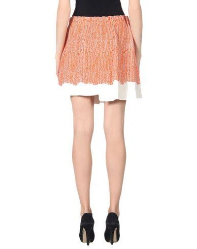 Shop Maiyet Mini Skirt In Orange