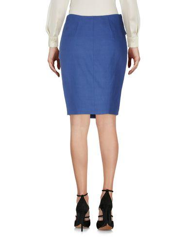 Cedric Charlier Knee Length Skirt In Blue | ModeSens