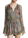 ZIMMERMANN Mercer Floating Silk Romper